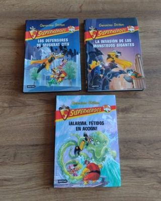 Gerónimo Stilton: Superhéroes. 4 al 11