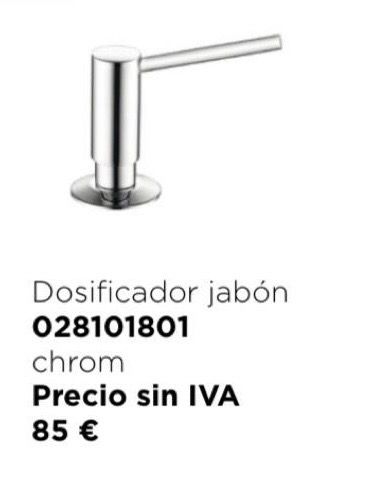 Dosificador de jabón de cocina