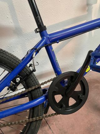 Bicicleta Bmx wipe azul