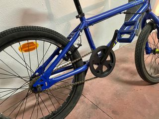 Bicicleta Bmx wipe azul