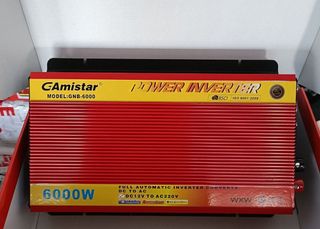 INVERTER 6000W 12V 220V REMOTO ONDA SINUSOIDALE