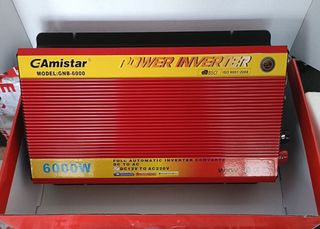 INVERTER 6000W 12V 220V REMOTO ONDA SINUSOIDALE