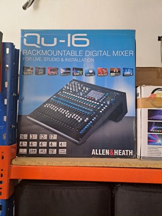 Mesa De Mezclas Digital Allen Heath Qu 16