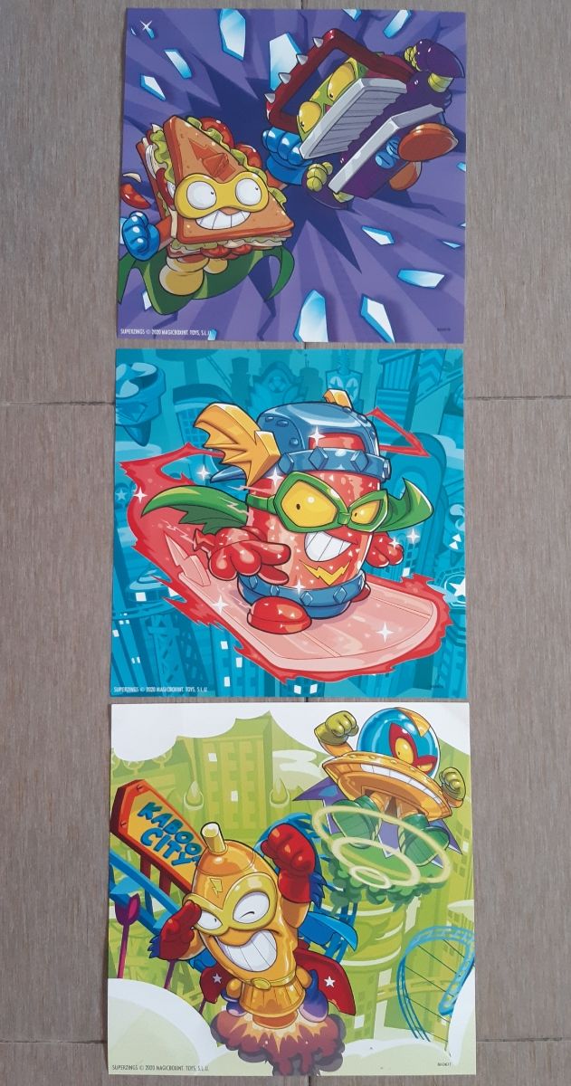 3 Puzzles Superzings 49 piezas