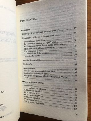 Milagros de nuestra señora