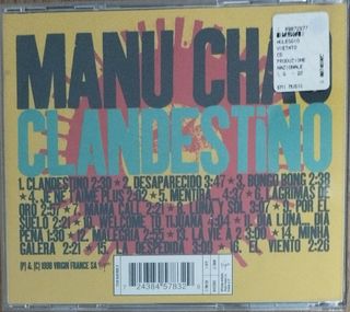 Manu Chao-Clandestino 1998.