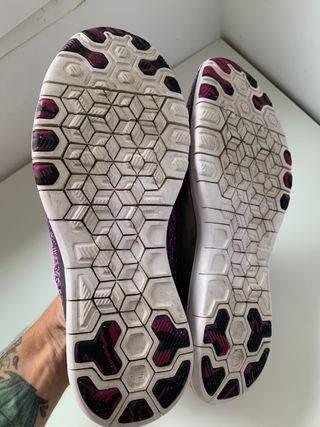 Zapatillas running Nike free 5.0 chica talla 36,5