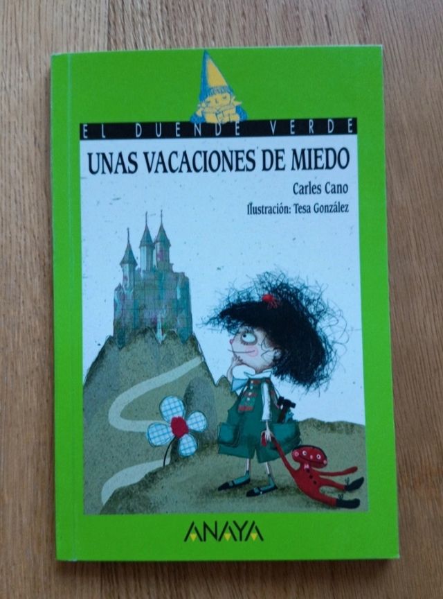 Libro "Unas vacaciones de miedo" NUEVO