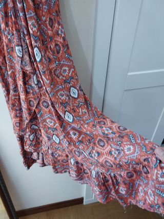 VESTIDO GASA. NO ETIQUETA . Estrenado.