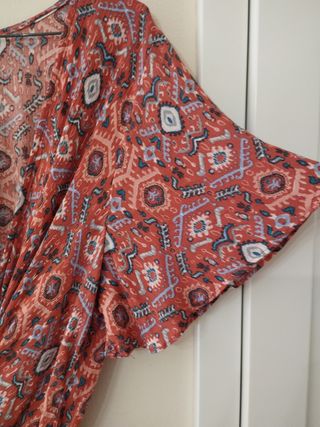 VESTIDO GASA. NO ETIQUETA . Estrenado.