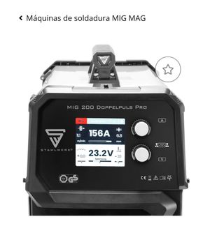 SOLDADOR MIG MAG ALUMINIO 