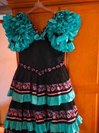 Traje de gitanasolo un uso