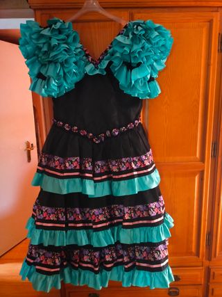 Traje de gitanasolo un uso