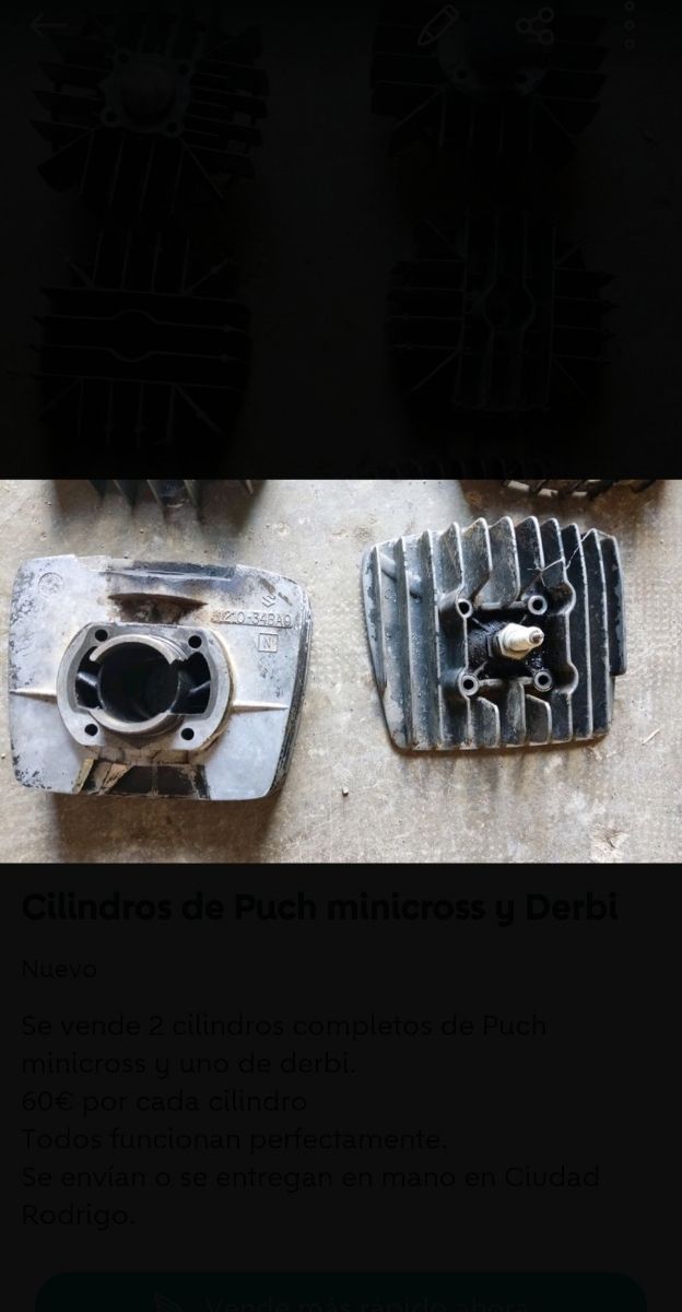 1 cilindro Mini-Micro Puch