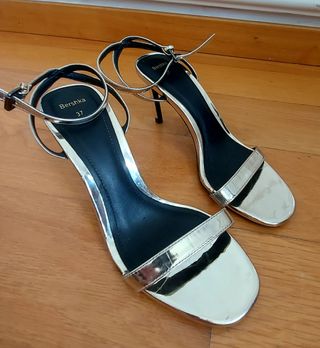 Sandalias metalizadas