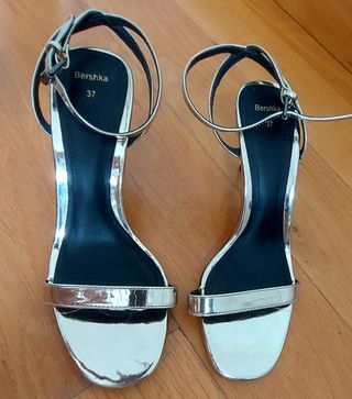 Sandalias metalizadas