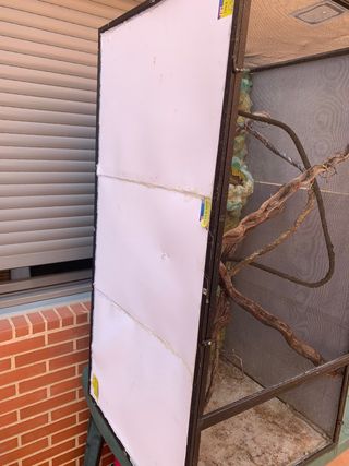 Terrario para camaleones