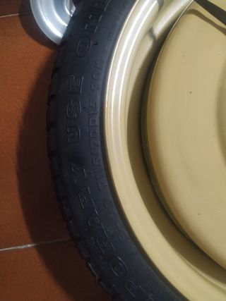 Rueda de repuesto Mazda 3