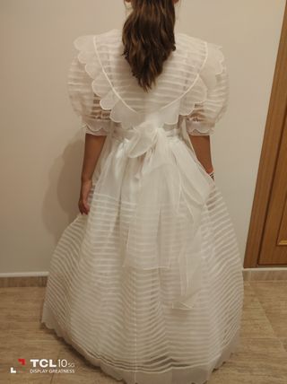vestido de comunión 