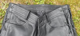 Pantalon de cuero de moto custom