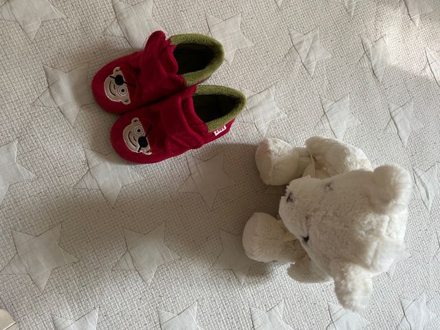 Pepitos rojos casi nuevos Pablosky T-26