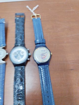 3 Lotto di 8 orologi Swatch e altre marche