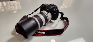 Canon 70 300L con cámara 7D