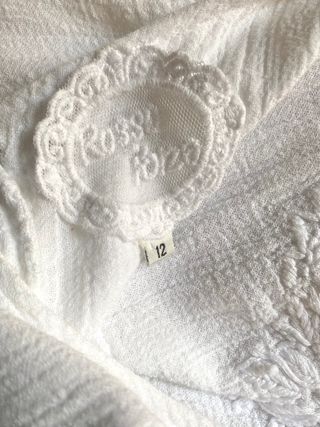 Vestido Blanco Ibicenco Niña