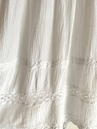 Vestido Blanco Ibicenco Niña