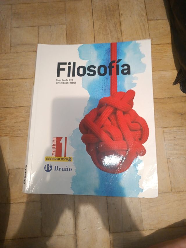Libro di filosofia 1 del liceo Bruño