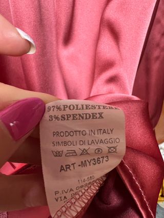 camisa coral manga con lazo en el cuello