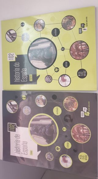 Libros Historia de España 2 Bachillerato.