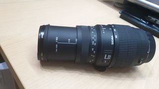 Maquina fotos analogica con filtros, teleobjetivo