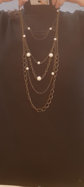 Collar perlas