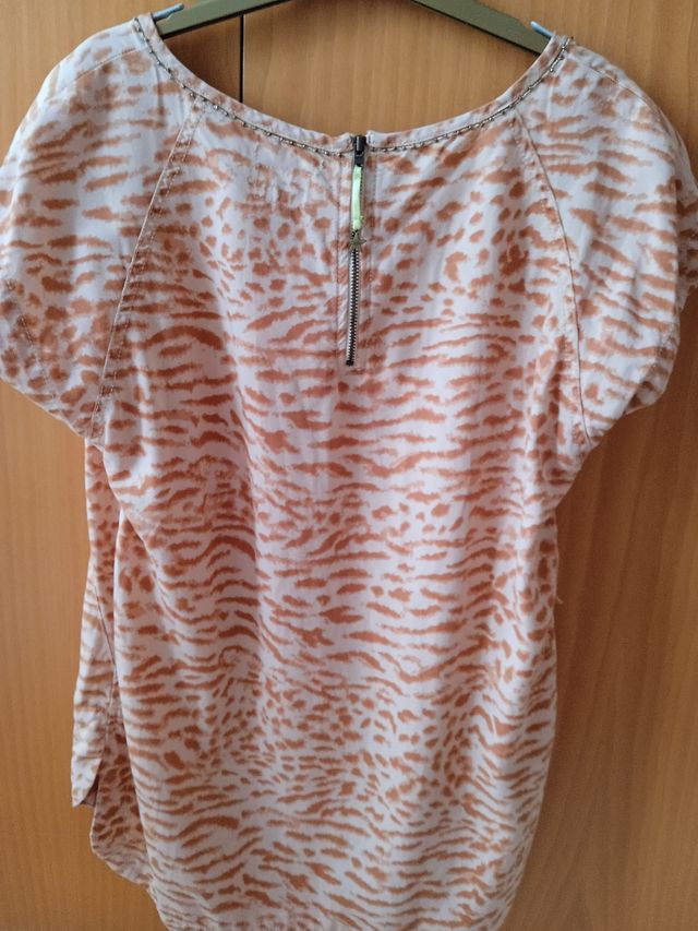 Blusa estampada algodón