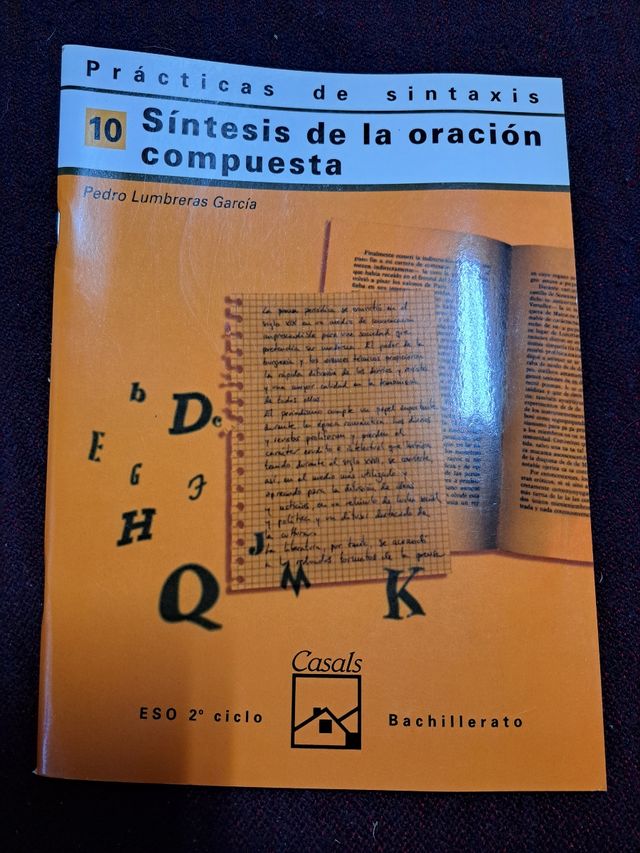 Libro Síntesis de la oración compuesta