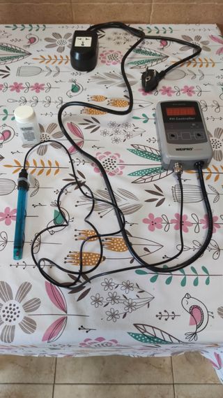 PHmetro electrónico digital acuarios