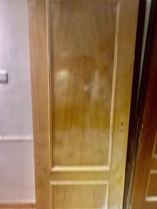 Puerta roble provenzal  De izq 72 x 2m 3 cm