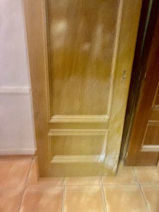 Puerta roble provenzal  De izq 72 x 2m 3 cm