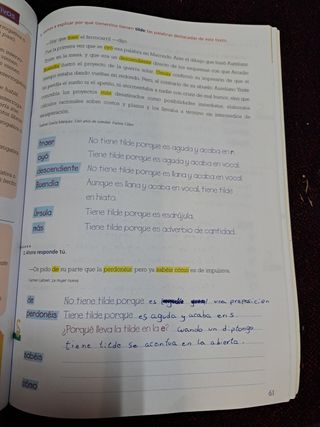Libro Ortografía 3 curso