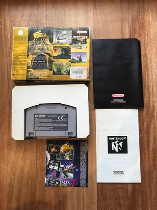 The legend of zelda Ocarina of time N64