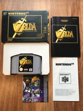 The legend of zelda Ocarina of time N64