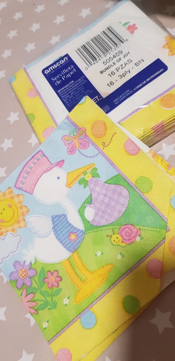 Pack decoración baby shower niña