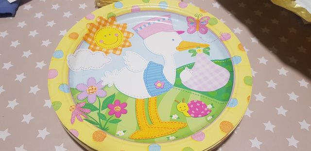 Pack decoración baby shower niña