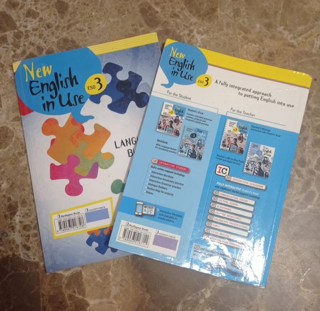 Libro inglés New English in use 3 ESO
