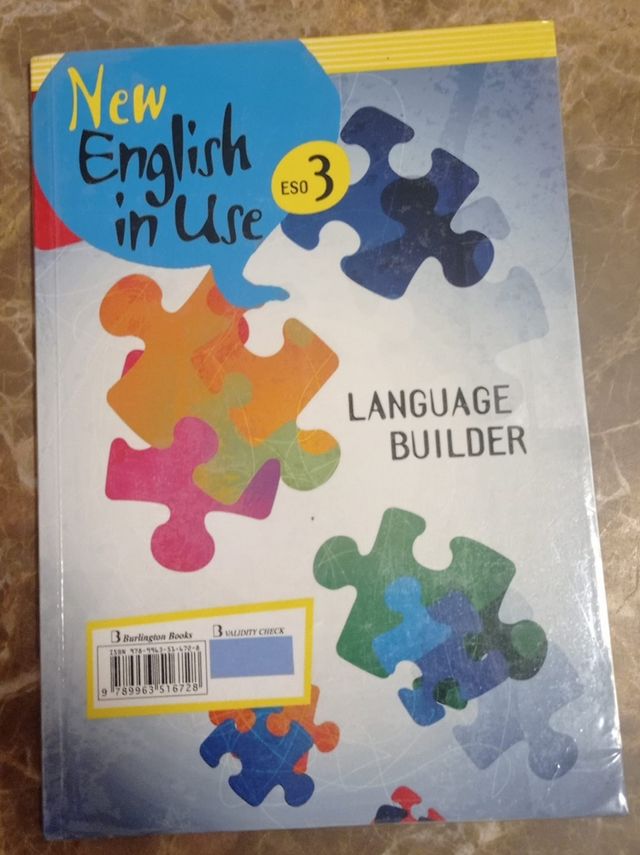 Libro inglés New English in use 3 ESO