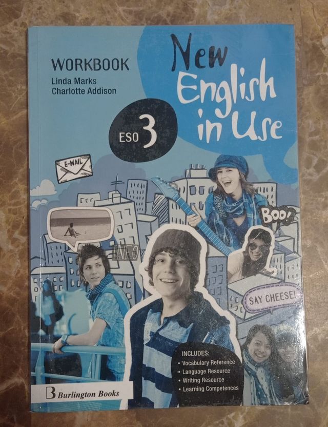 Libro inglés New English in use 3 ESO