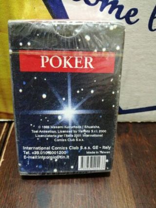 Carte gioco Poker i Cavalieri dello zodiaco mazzo