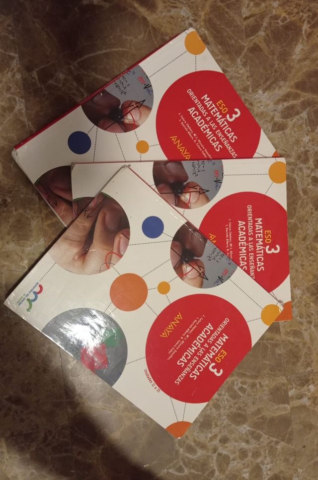 Libro de Matemáticas Académicas 3 ESO