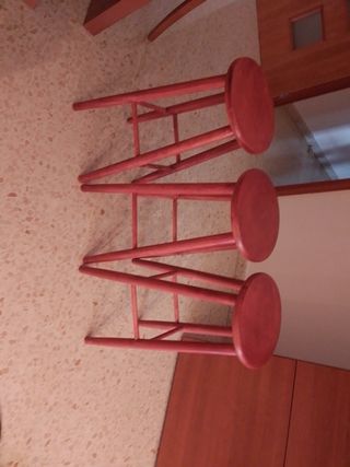 taburetes madera